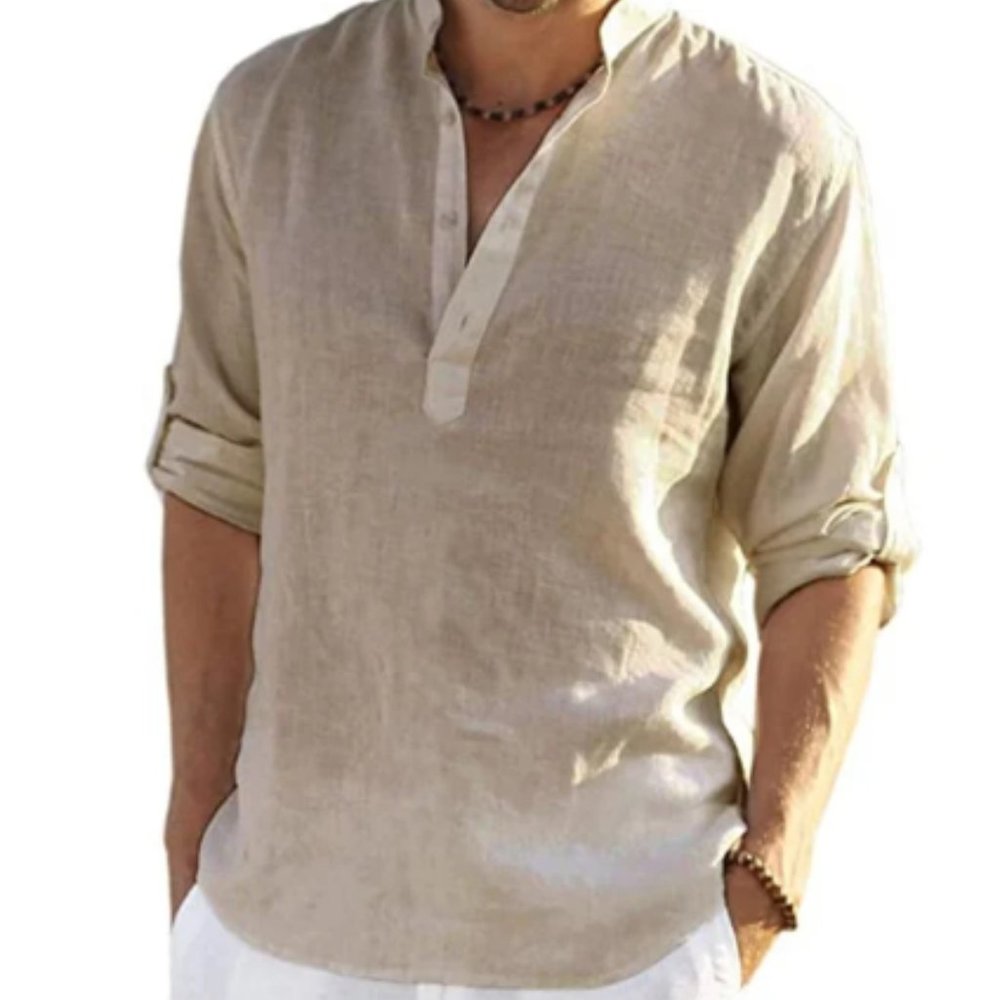 Cotton Linen T-Shirt